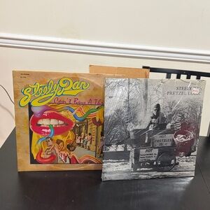 STEELY DAN VINYL RECORDS 2 one sealed with plastic tear on front the other used